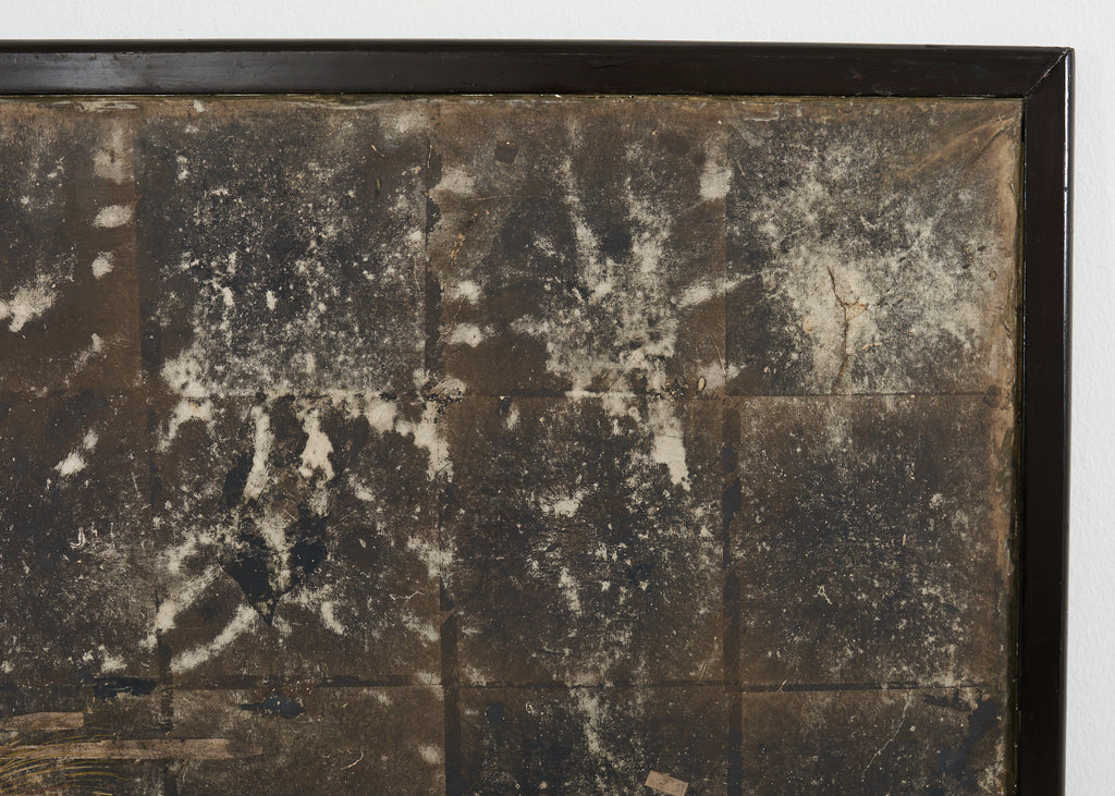 Japanese Meiji Two Panel Screen Flowering Autumn Plants