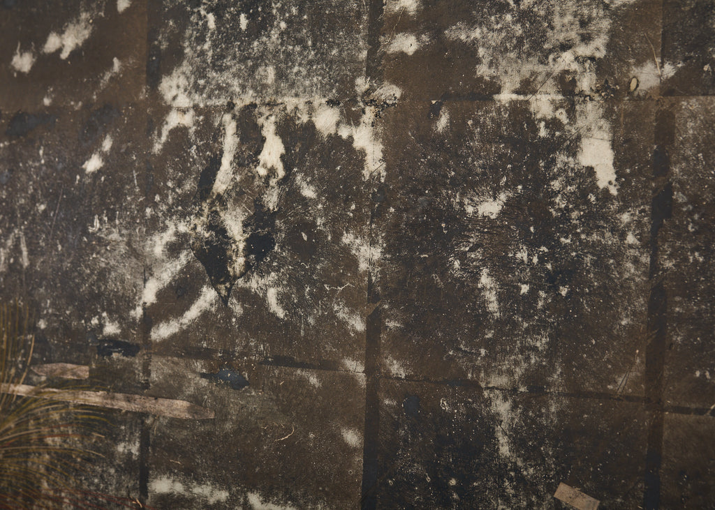 Japanese Meiji Two Panel Screen Flowering Autumn Plants