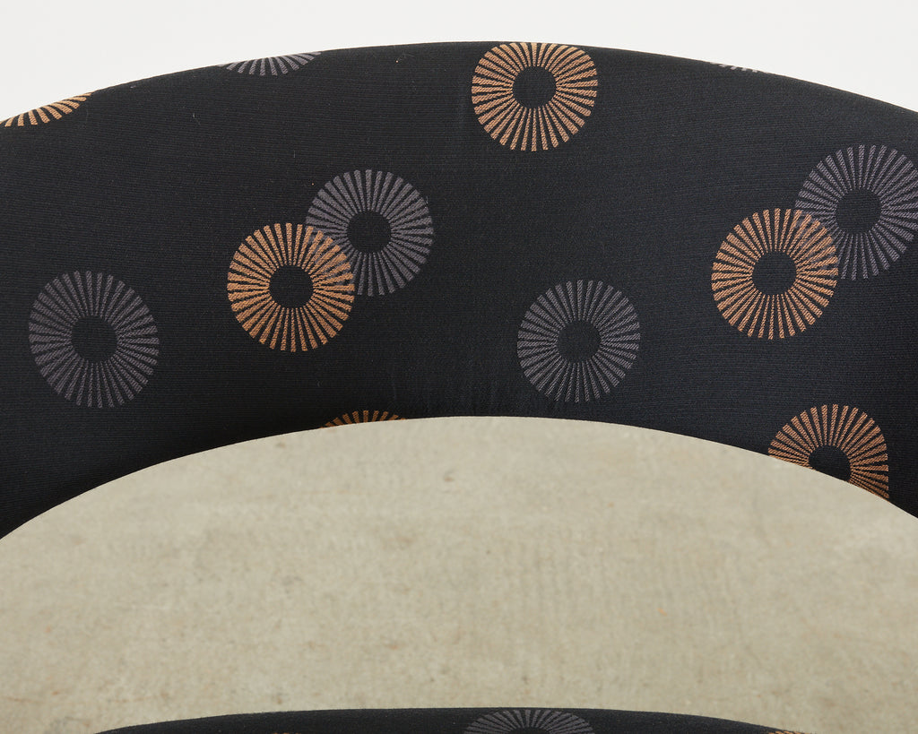 Set of Four John Coleman for Allermuir Mollie Dining Armchairs