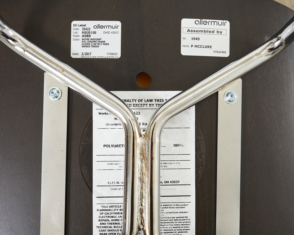 Set of Four John Coleman for Allermuir Mollie Dining Armchairs