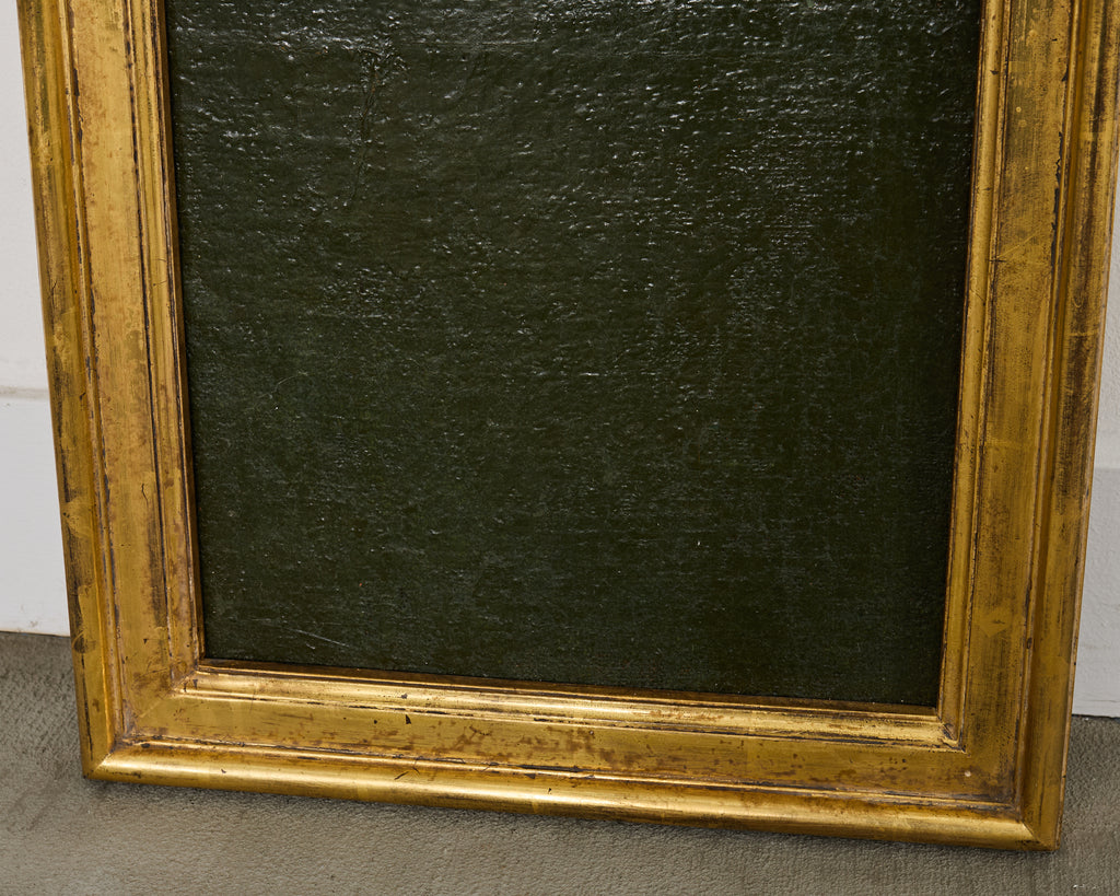 Set Four Chinoiserie Revival Style Framed Painted Panels