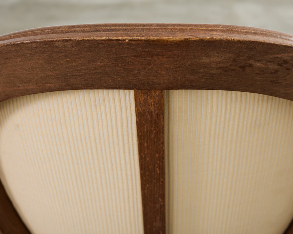 Set of Four French Louis XVI Style Oak Dining Chairs