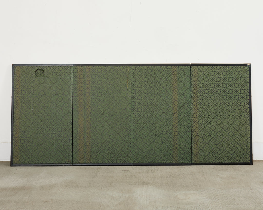 Japanese Edo Four Panel Screen Paragons of Filial Piety