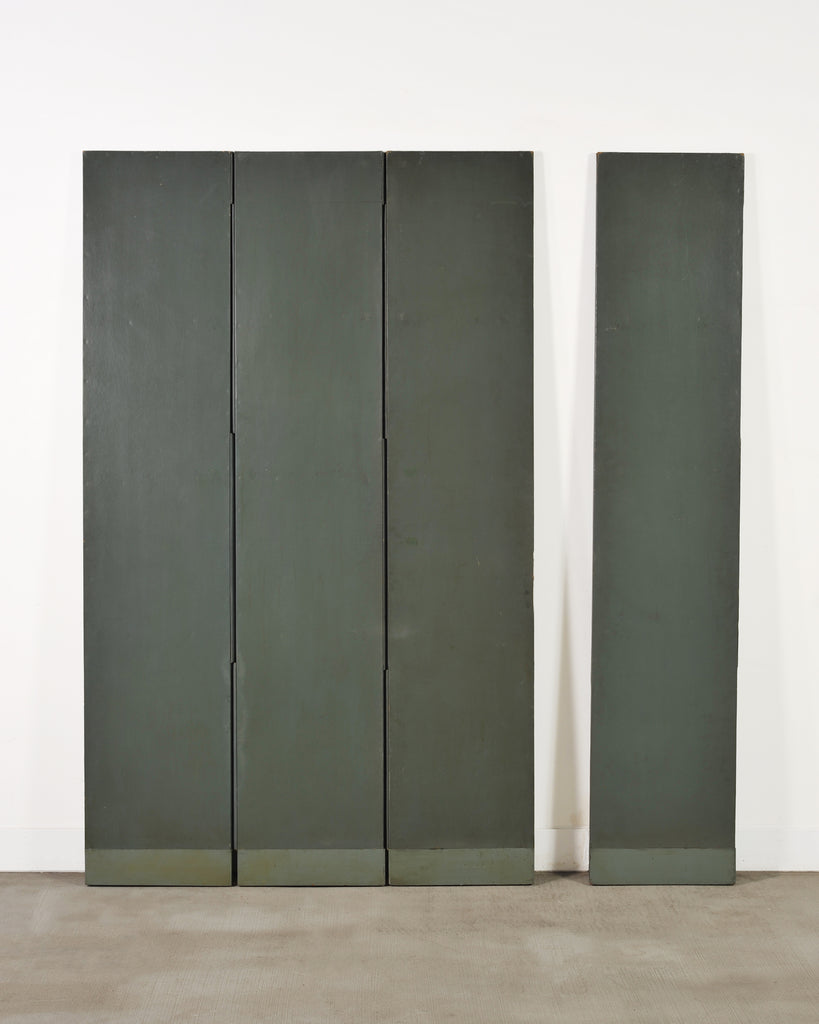 English Chinoiserie Decorated Flora and Fauna Folding Screen