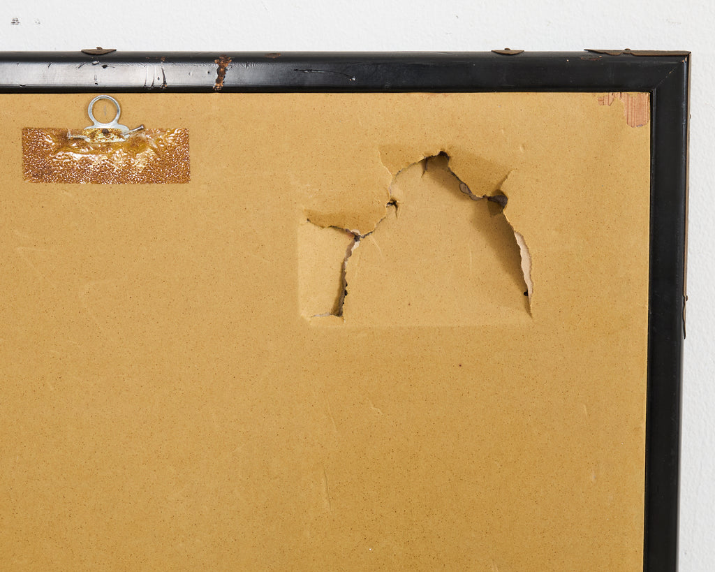 Japanese Showa Screen Shell Gathering After Katsushika Hokusai