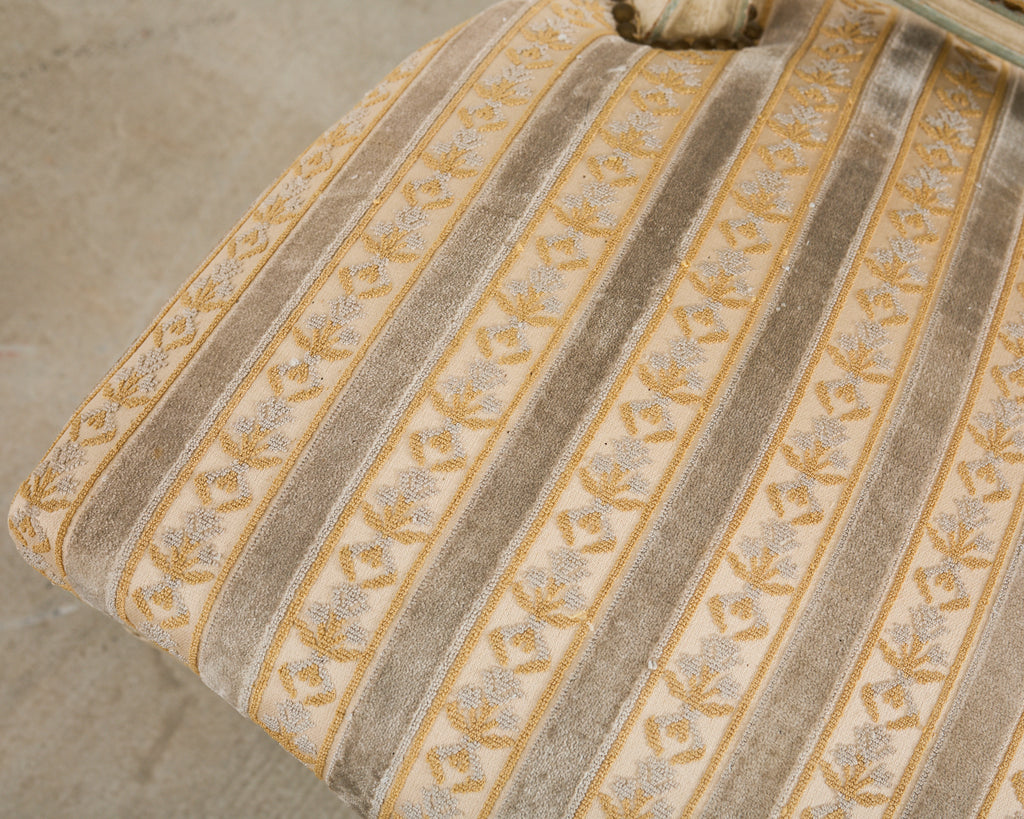 Set of Four French Louis XVI Style Painted Dining Chairs