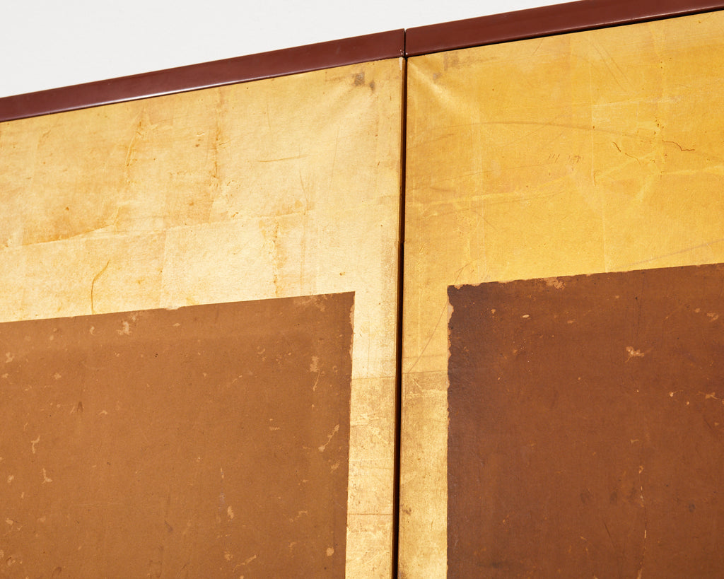 Japanese Edo Six Panel Screen Chinese Children at Play