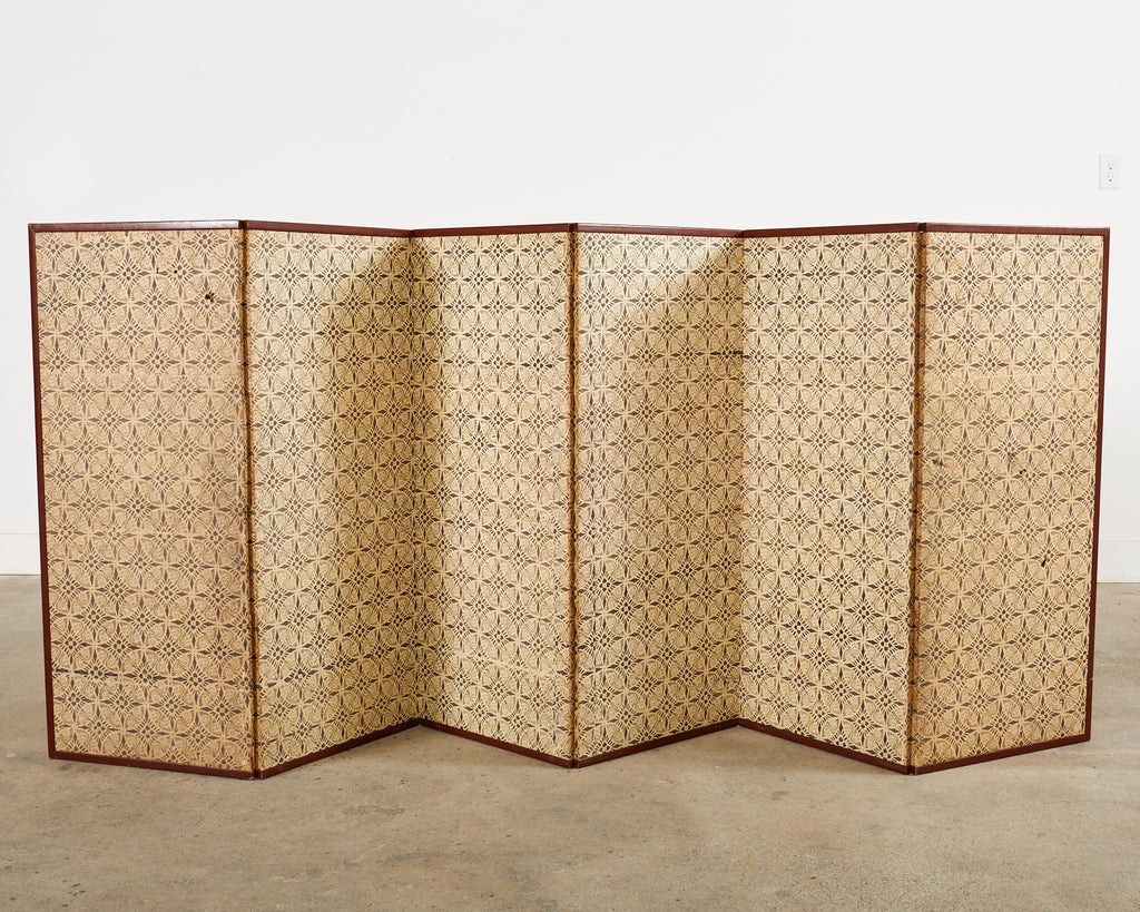 Japanese Edo Six Panel Screen Chinese Children at Play