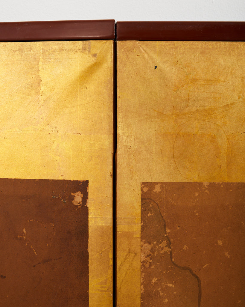 Japanese Edo Six Panel Screen Chinese Children at Play