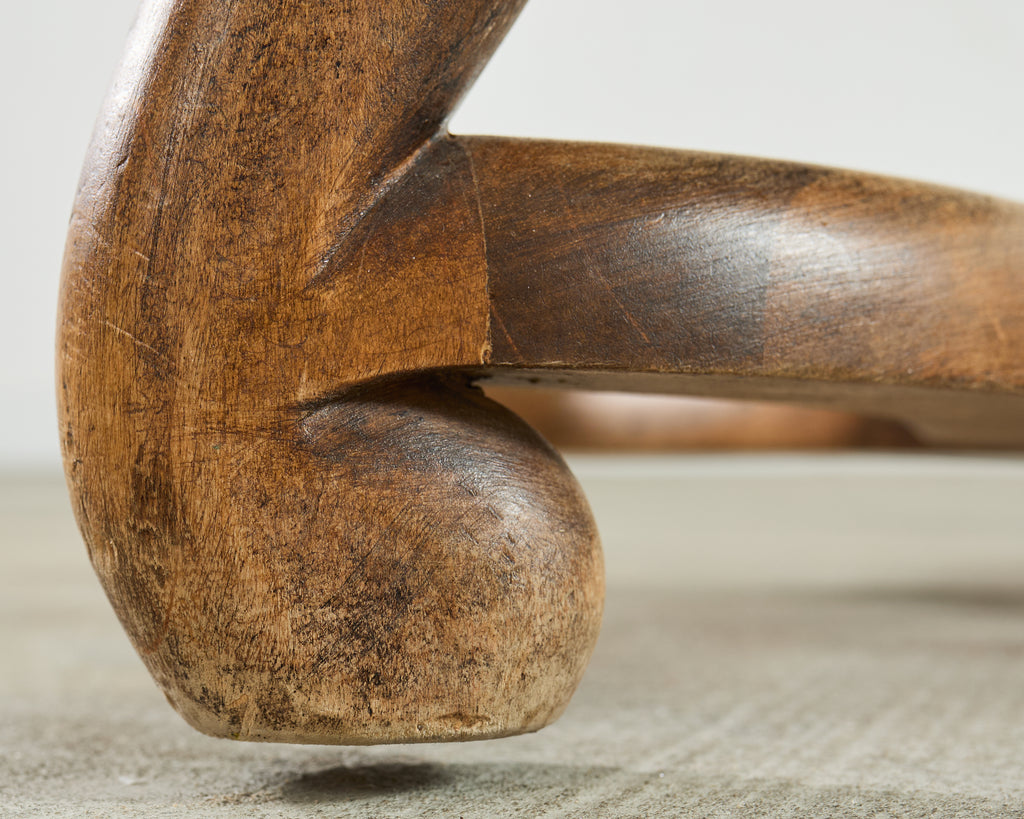 Set of Six Minton-Spidell Louis XIII Os de Mouton Dining Chairs