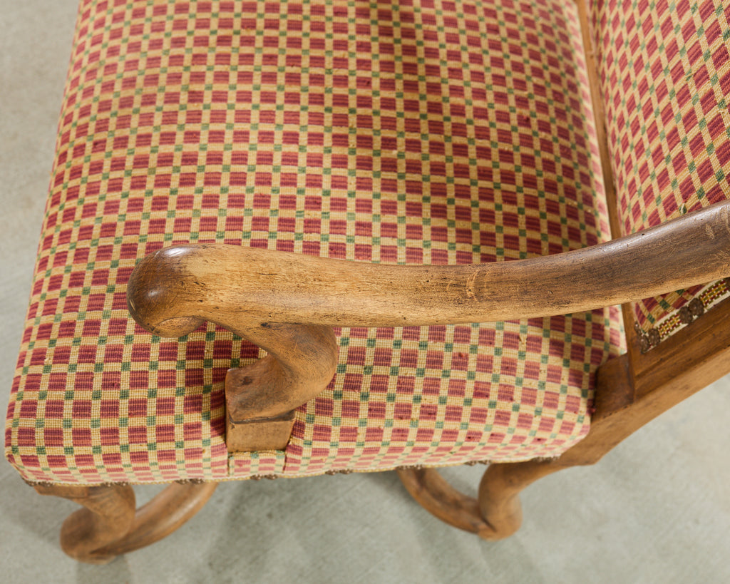 Set of Six Minton-Spidell Louis XIII Os de Mouton Dining Chairs