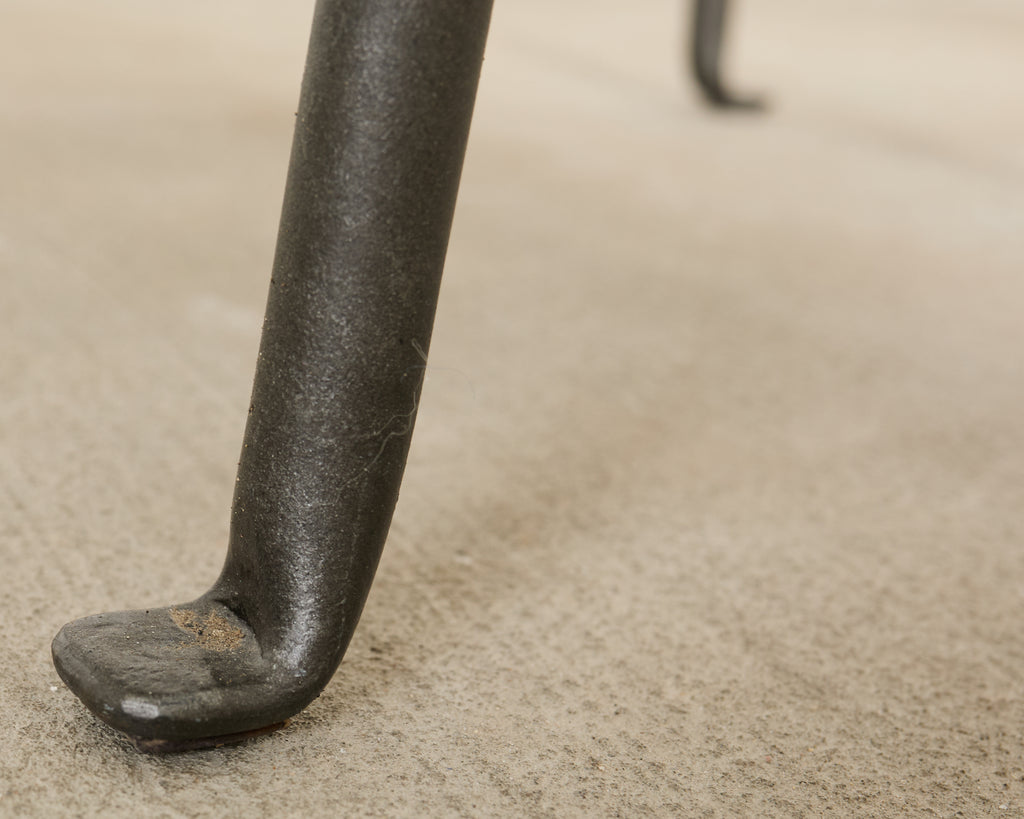 Set of Six Iron Windsor Chairs by Munder Skiles