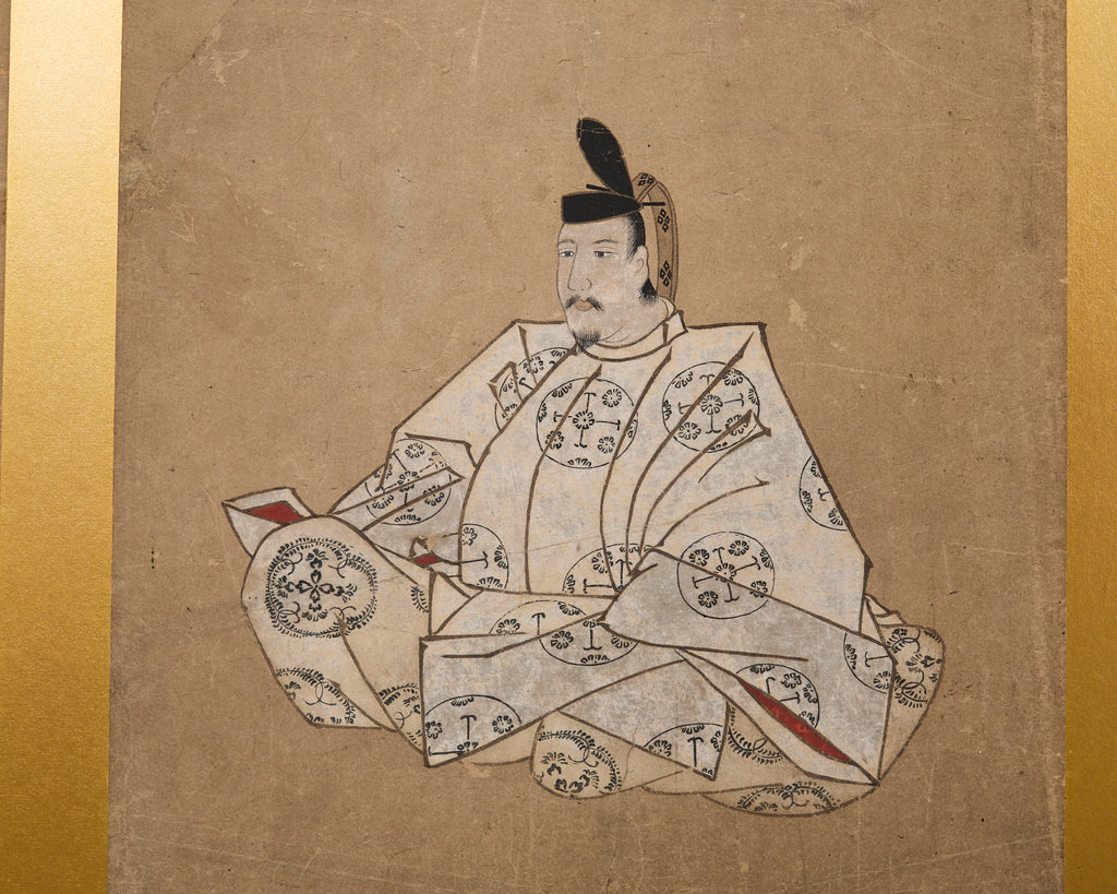 Japanese Edo Screen Portraits of the Thirty Six Immortal Poets