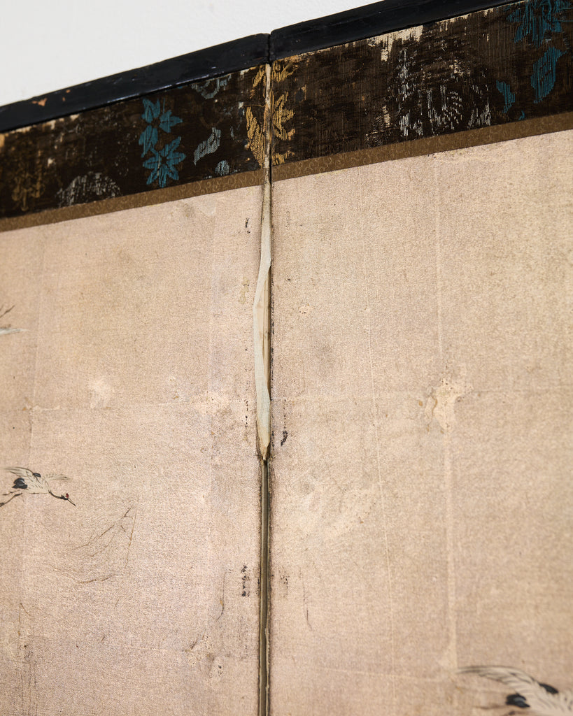 Japanese Edo Screen Kano School Isle of Immortals