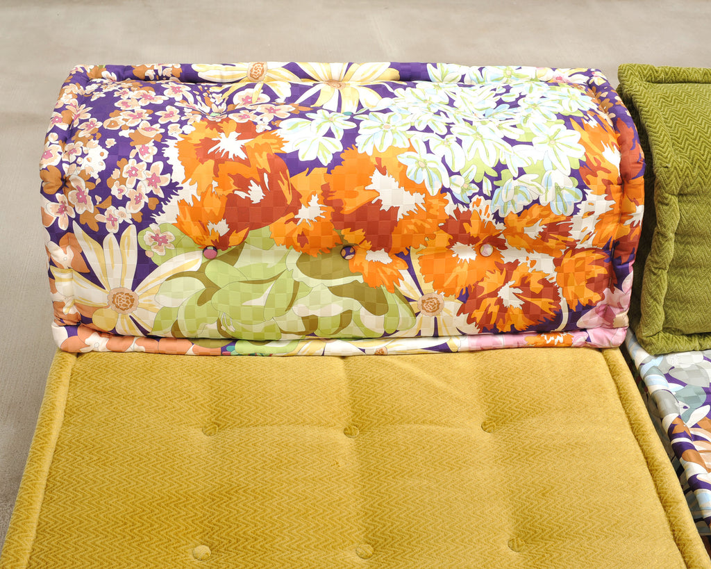 Mah Jong Sofa Missoni Fabrics by Hans Hopfer Roche Bobois 21st C