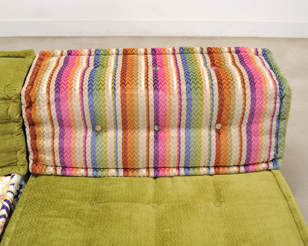 Mah Jong Sofa Missoni Fabrics by Hans Hopfer Roche Bobois 21st C