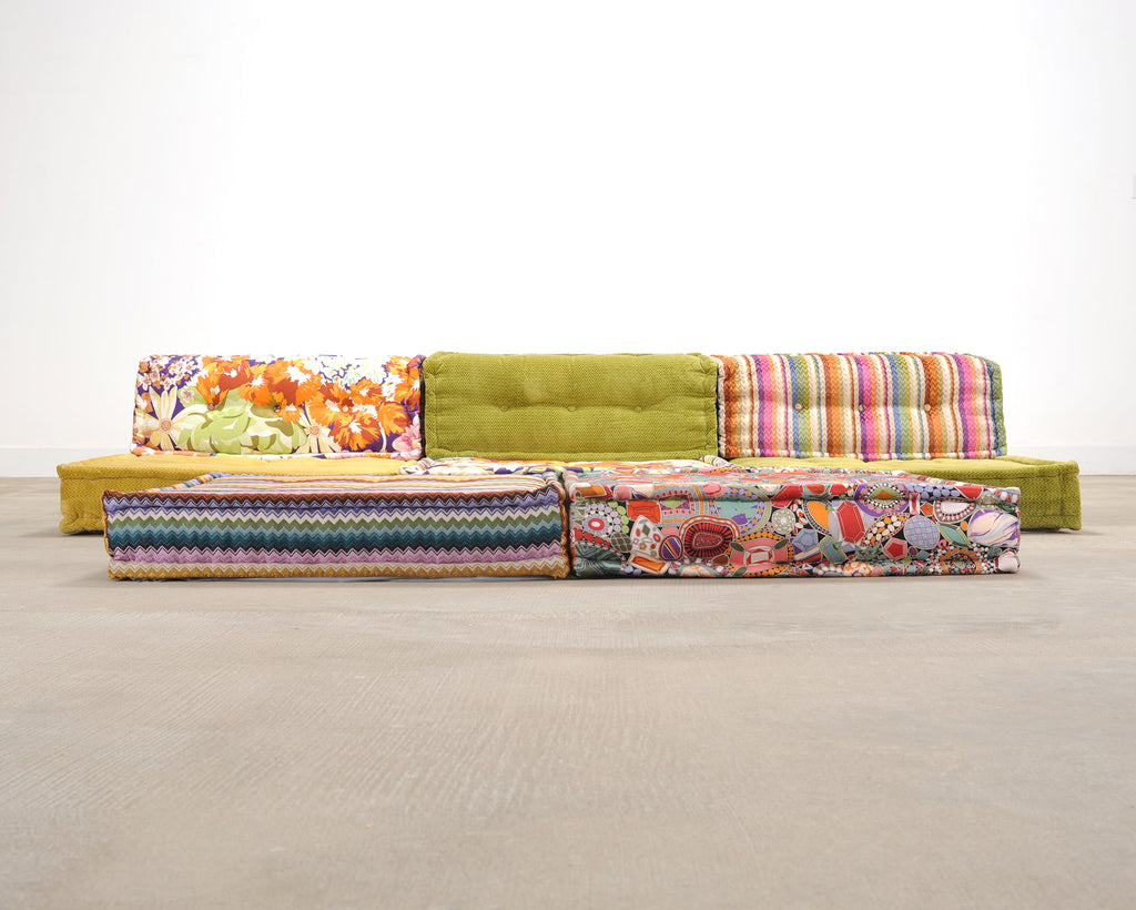 Mah Jong Sofa Missoni Fabrics by Hans Hopfer Roche Bobois 21st C