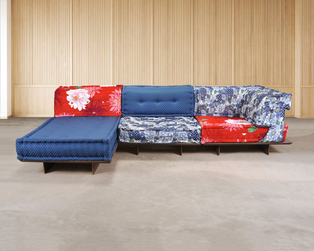Mah Jong Kenzo Platform Sofa Hans Hopfer for Roche Bobois 21st Century