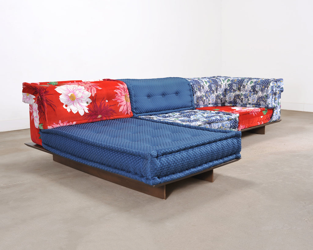 Mah Jong Kenzo Platform Sofa Hans Hopfer for Roche Bobois 21st Century