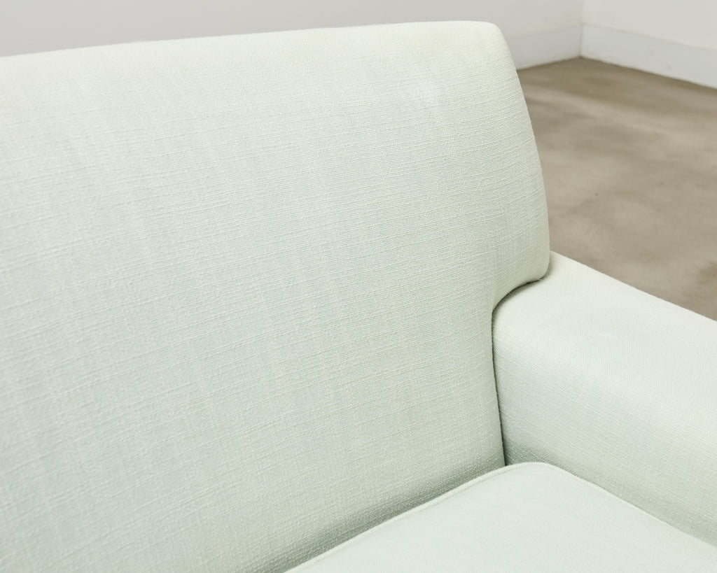 Pair of A. Rudin 619 Modern Ebonized Ming Style Lounge Chairs