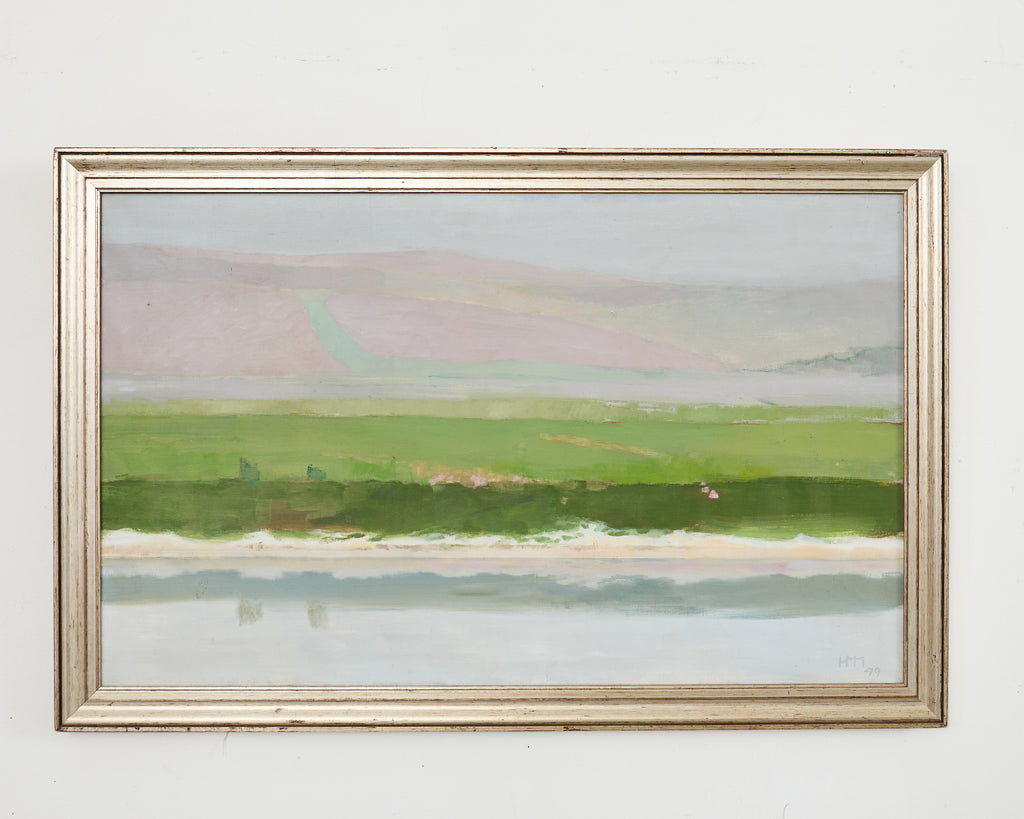 California Coastal Plein Air Impressionist Seascape 1979