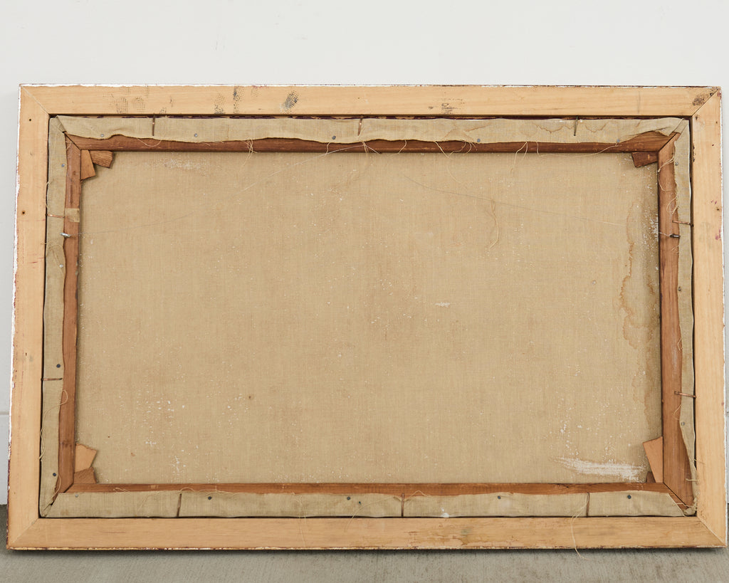 California Coastal Plein Air Impressionist Seascape 1979