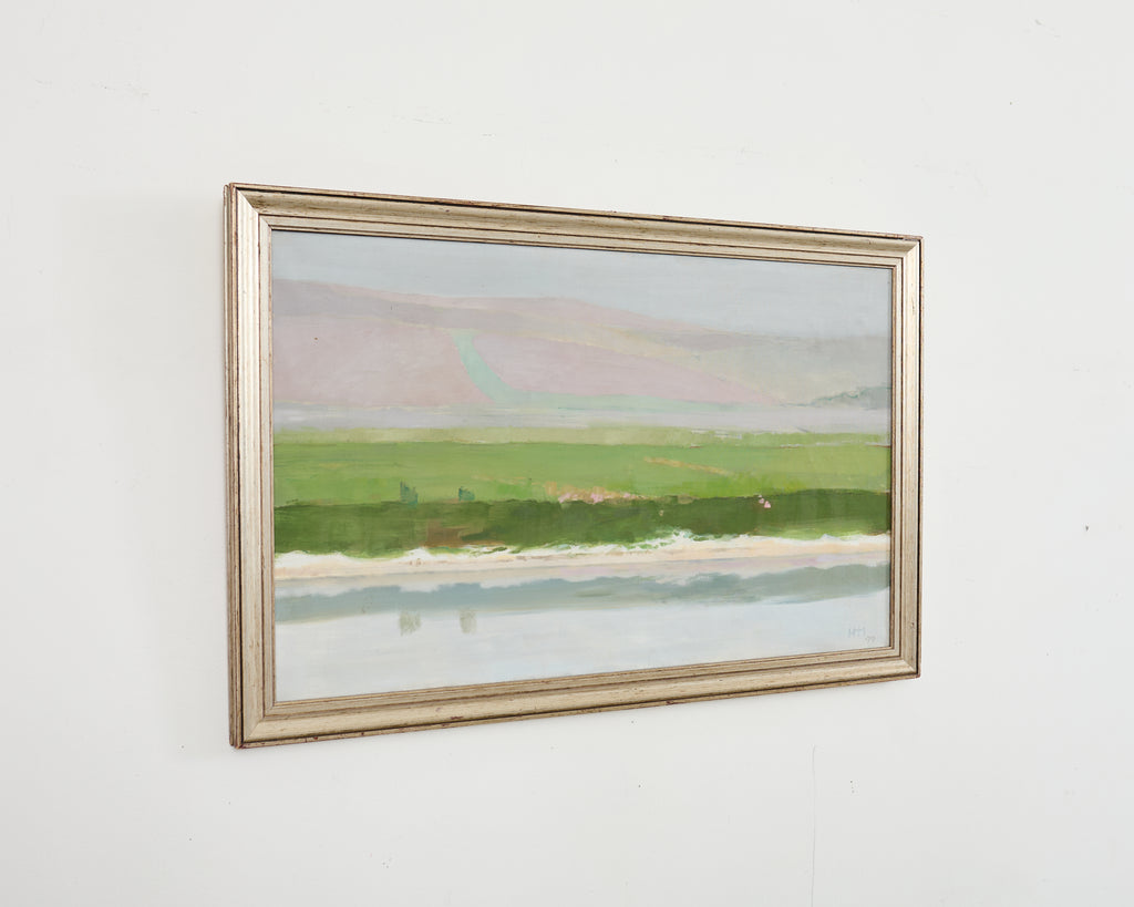 California Coastal Plein Air Impressionist Seascape 1979