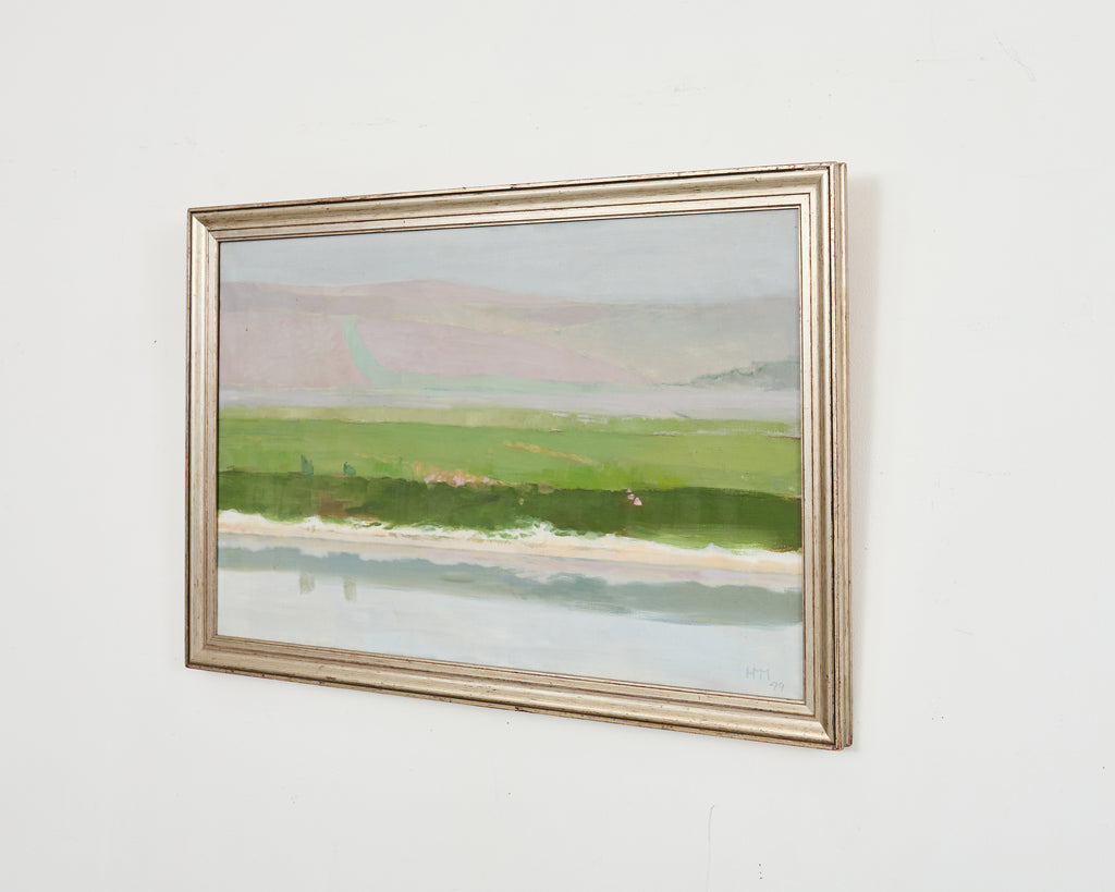 California Coastal Plein Air Impressionist Seascape 1979