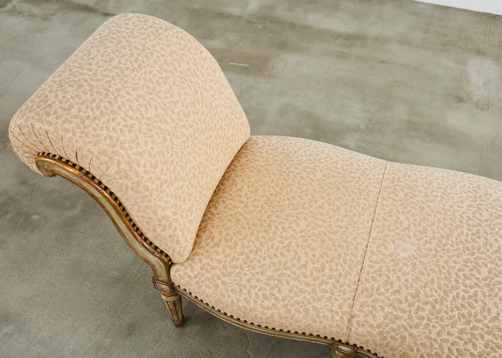 Monumental Neoclassical Style Hendrix Allardyce Chaise Longue