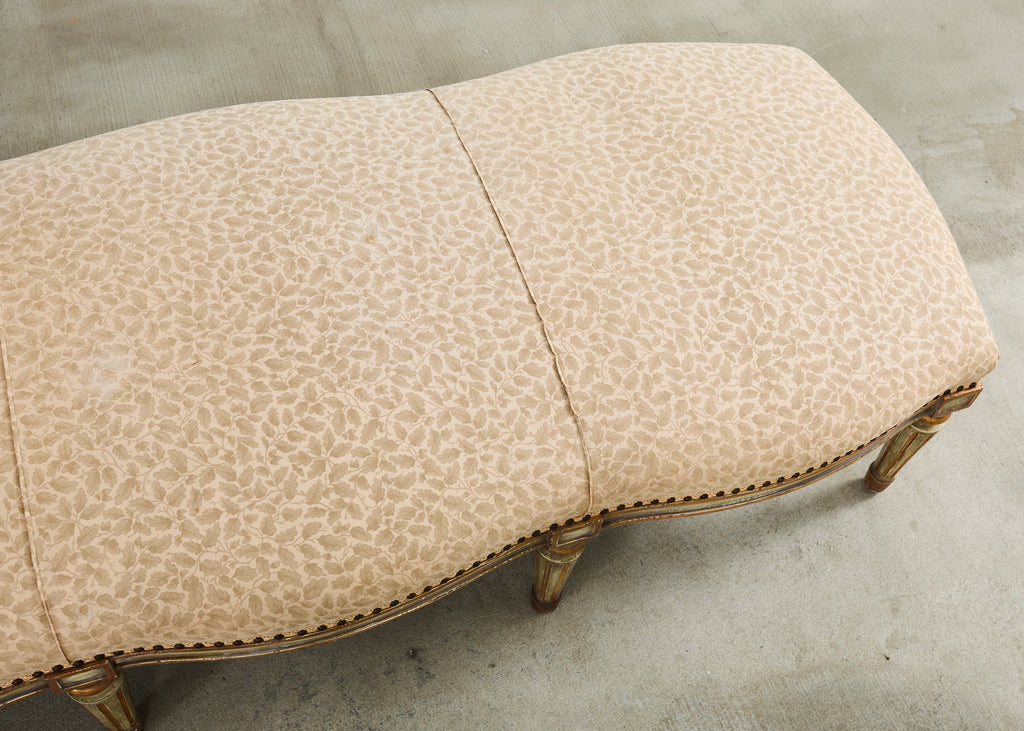 Monumental Neoclassical Style Hendrix Allardyce Chaise Longue