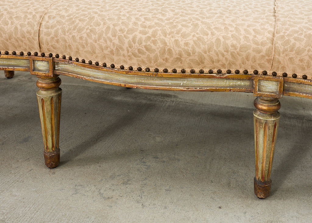 Monumental Neoclassical Style Hendrix Allardyce Chaise Longue