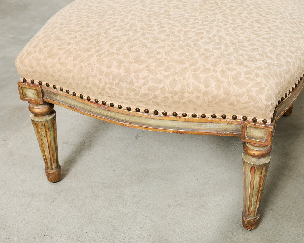 Monumental Neoclassical Style Hendrix Allardyce Chaise Longue