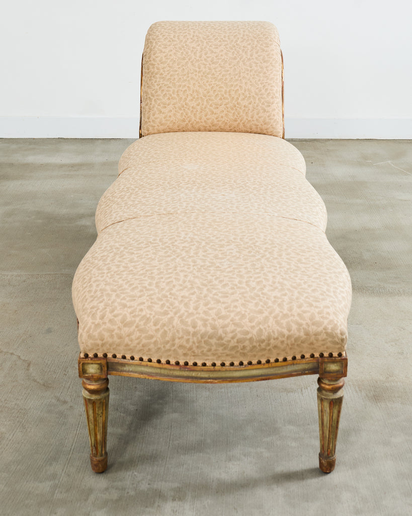 Monumental Neoclassical Style Hendrix Allardyce Chaise Longue