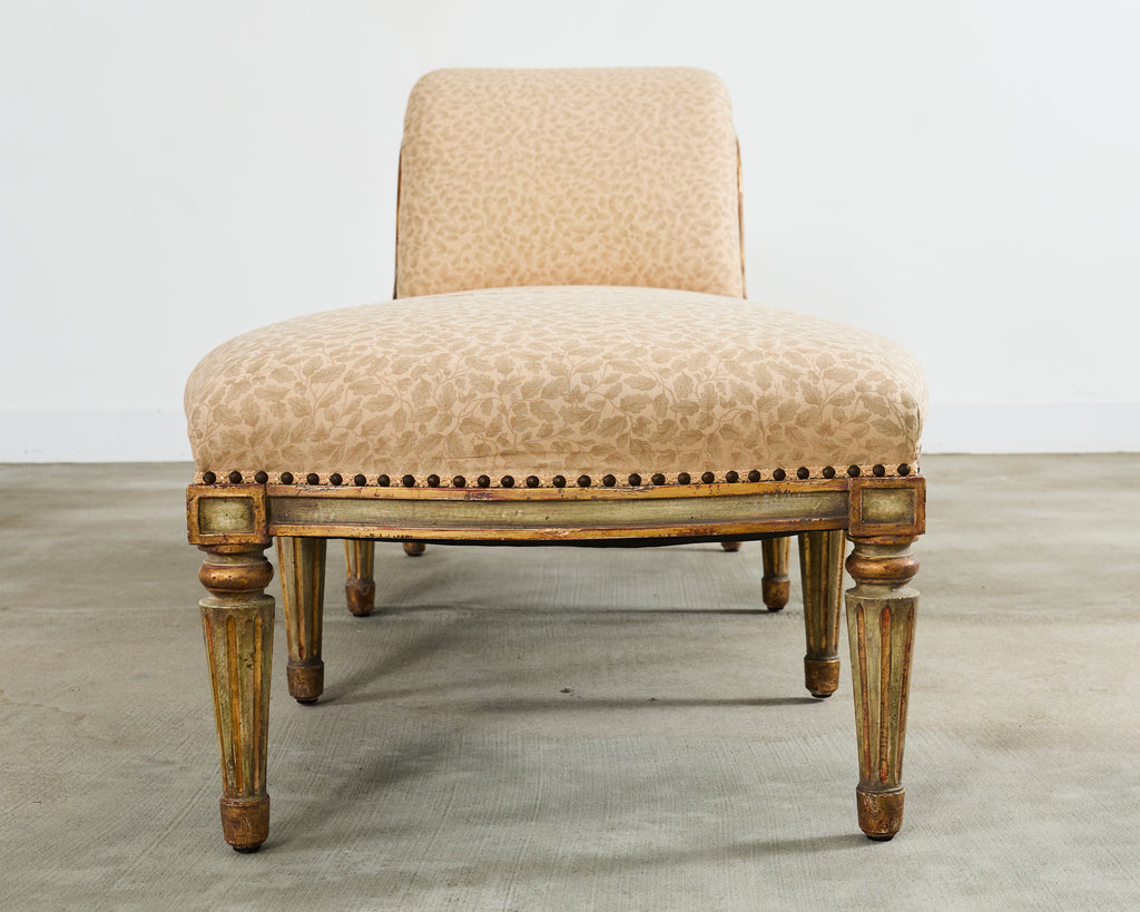 Monumental Neoclassical Style Hendrix Allardyce Chaise Longue