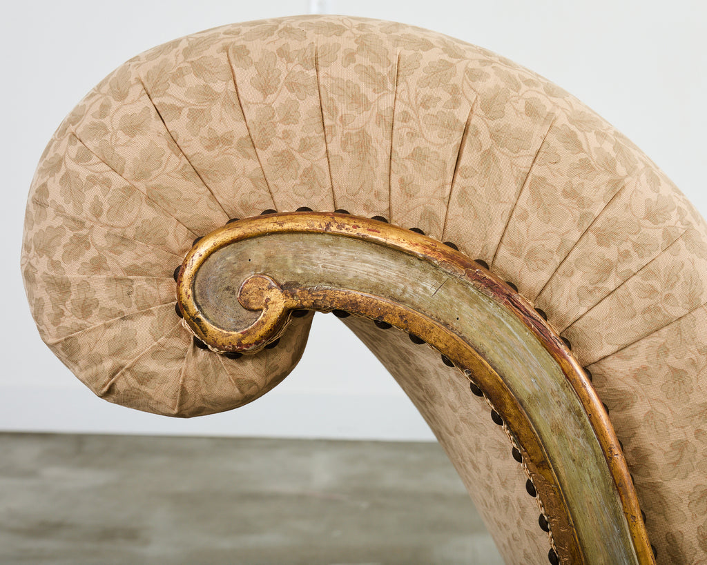 Monumental Neoclassical Style Hendrix Allardyce Chaise Longue