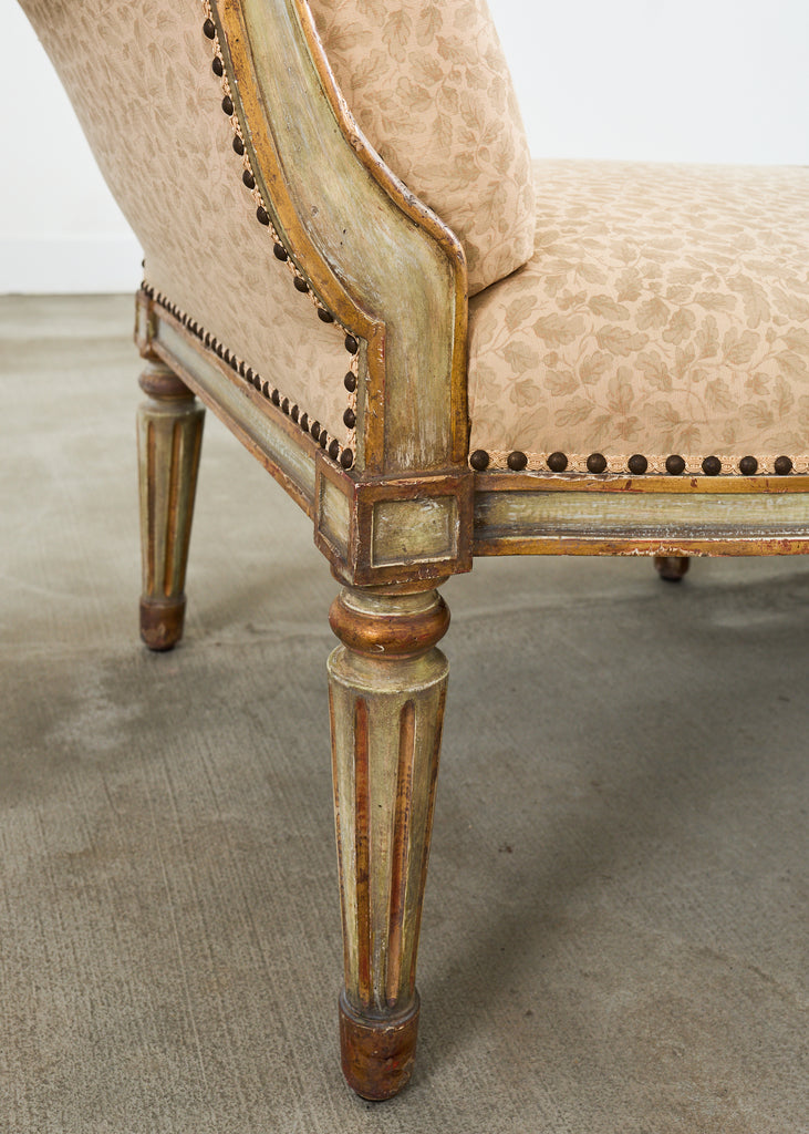 Monumental Neoclassical Style Hendrix Allardyce Chaise Longue