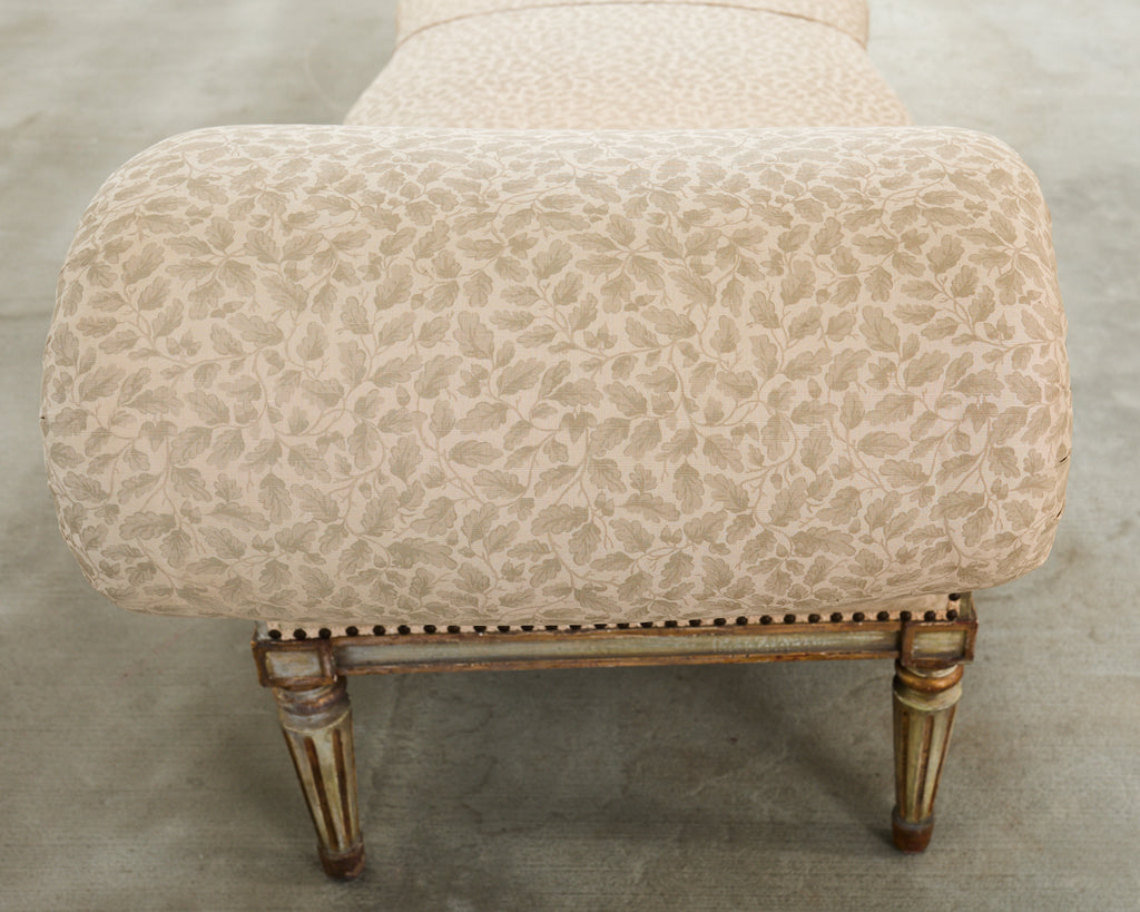 Monumental Neoclassical Style Hendrix Allardyce Chaise Longue