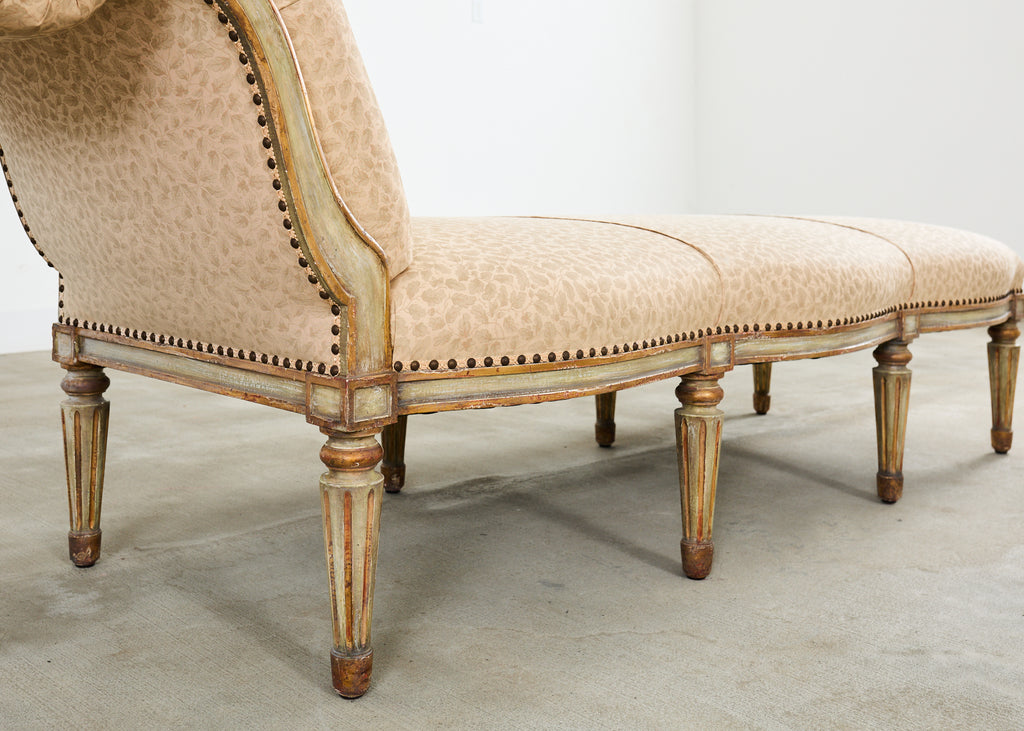 Monumental Neoclassical Style Hendrix Allardyce Chaise Longue