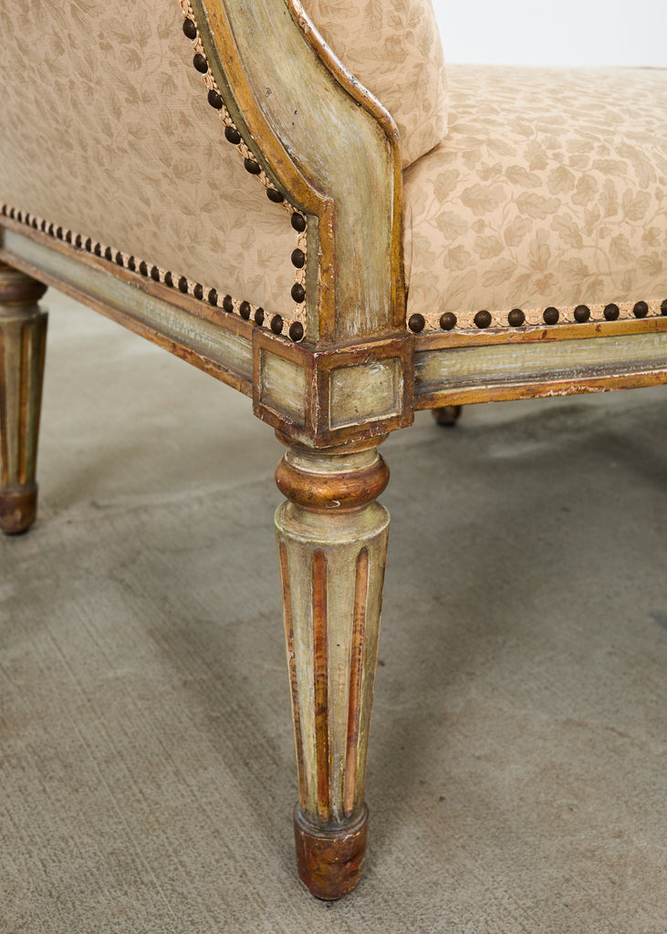 Monumental Neoclassical Style Hendrix Allardyce Chaise Longue