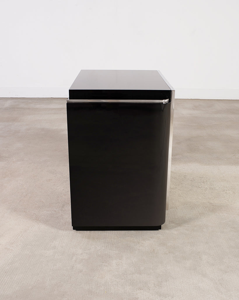 Ralph Lauren Art Deco Style Lacquered Duke Nightstand