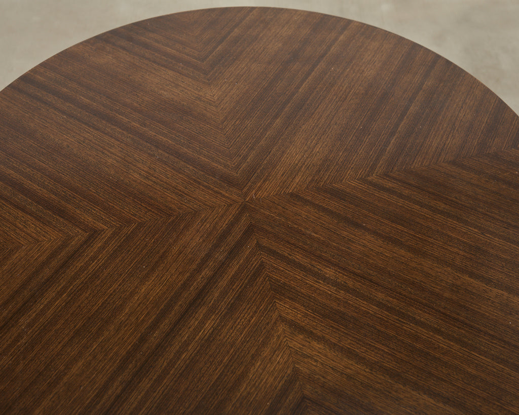 Arteriors Regency Style Round Veneered Center Table