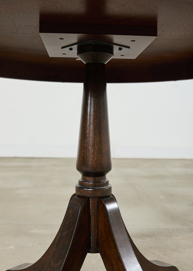 Arteriors Regency Style Round Veneered Center Table