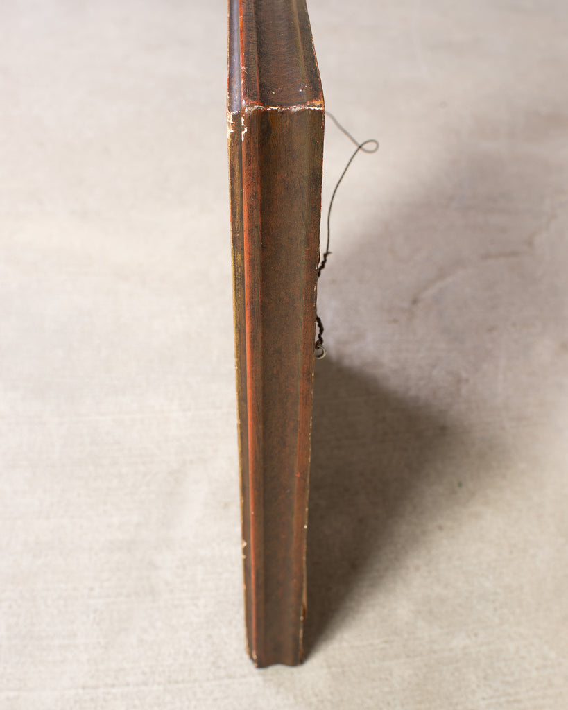 Geoffrey Lewis "The Babysitter" Oil on Board Painting