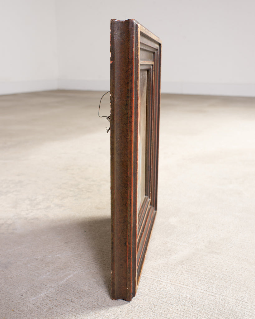 Geoffrey Lewis "The Babysitter" Oil on Board Painting