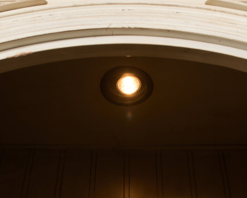 Pair of Baker Architectural Neoclassical Style Painted Library Bookcases