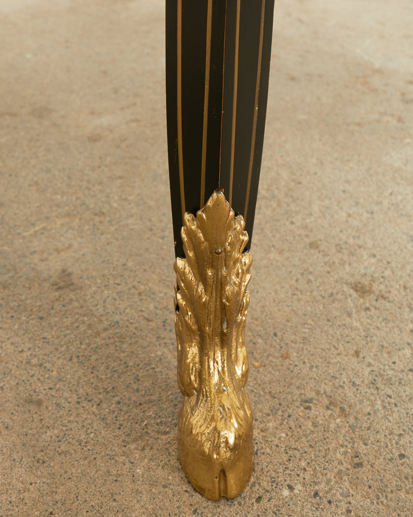 Baker French Louis XV Style Lacquered Writing Table Desk