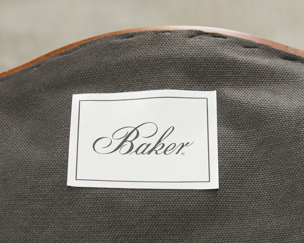 Set of Six Barbara Barry Baker Mahogany Dining Chairs