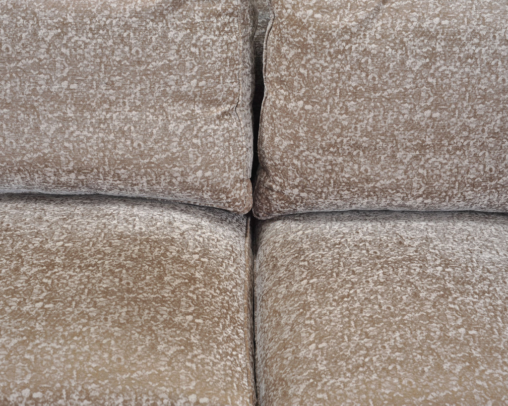 Barbara Barry for Baker Loose Back Sofa in Taupe Upholstery