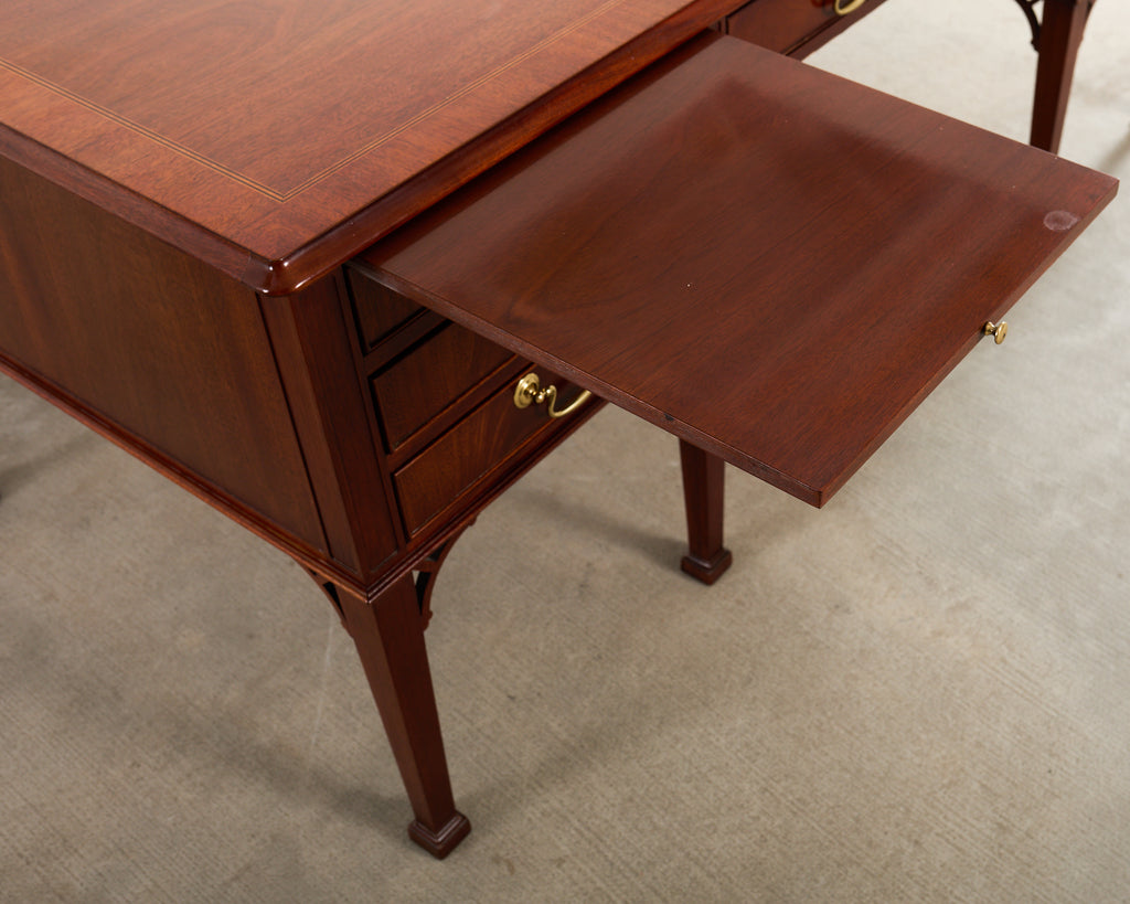 Baker Collector's Edition Georgian Mahogany Writing Table Desk
