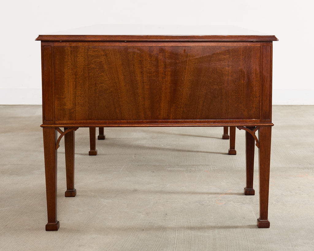Baker Collector's Edition Georgian Mahogany Writing Table Desk